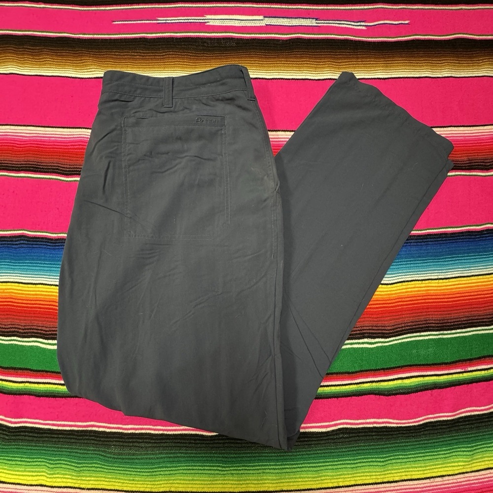 Rohan Fusion Trousers Men 42L Fit 40x34‎ Pants Blue Stretch Lightweight Hiking